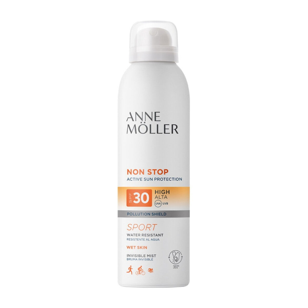 Aurinkosuojasuihke Anne Möller Non Stop Spf 30 150 ml